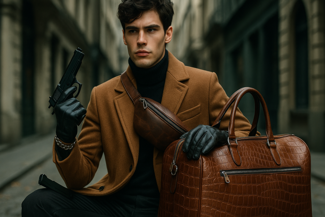 Maskuliner Tatort Fashion Style